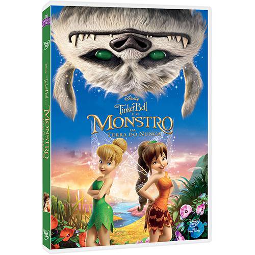Tamanhos, Medidas e Dimensões do produto DVD - Tinkerbell e o Monstro da Terra do Nunca
