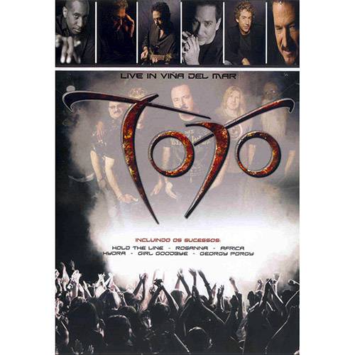 Tamanhos, Medidas e Dimensões do produto DVD Toto Live In Vina Del Mar
