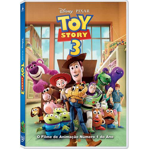 Tamanhos, Medidas e Dimensões do produto DVD Toy Story 3