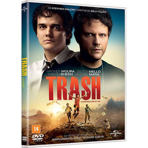 Tamanhos, Medidas e Dimensões do produto DVD - Trash - a Esperança Vem do Lixo