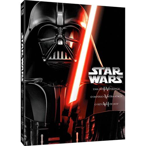 Tamanhos, Medidas e Dimensões do produto DVD - Trilogia Star Wars - Episódios 4 a 6 (3 Discos)