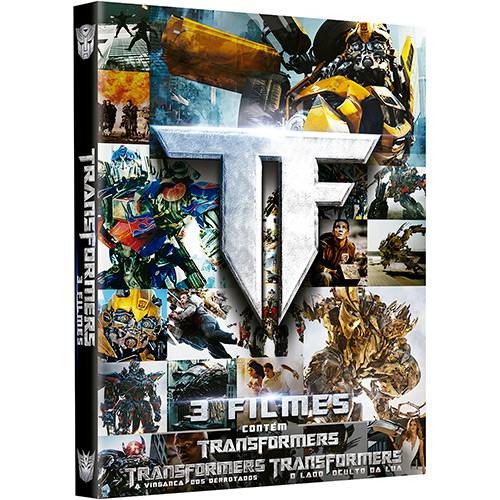 Tamanhos, Medidas e Dimensões do produto DVD - Trilogia Transformers (3 Discos)