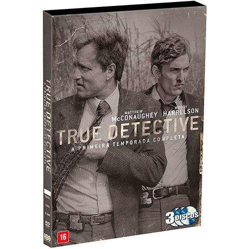 Tamanhos, Medidas e Dimensões do produto DVD - True Detective: a Primeira Temporada Completa (3 Discos)