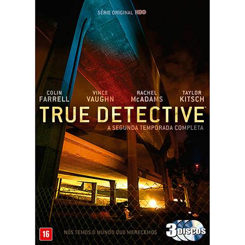 Tamanhos, Medidas e Dimensões do produto DVD - True Detective: a Segunda Temporada Completa (3 Discos)