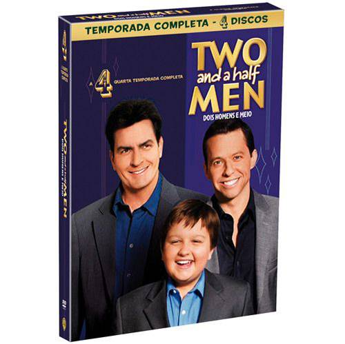 Tamanhos, Medidas e Dimensões do produto DVD Two And a Half Men: 4ª Temporada (4 DVDs)