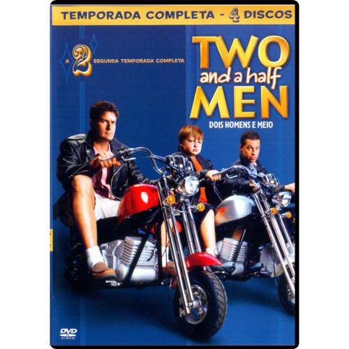 Tamanhos, Medidas e Dimensões do produto Dvd Two And a Half Men - Dois Homens e Meio - 2ª Temporada