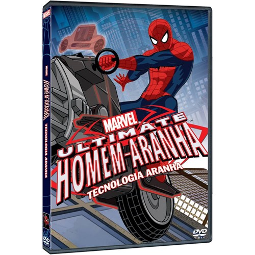 Tamanhos, Medidas e Dimensões do produto DVD Ultimate Homem-Aranha: Tecnologia Aranha
