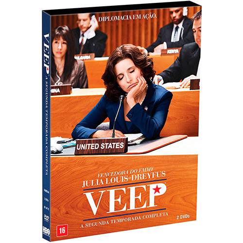 Tamanhos, Medidas e Dimensões do produto DVD - Veep - 2ª Temporada Completa (2 Discos)