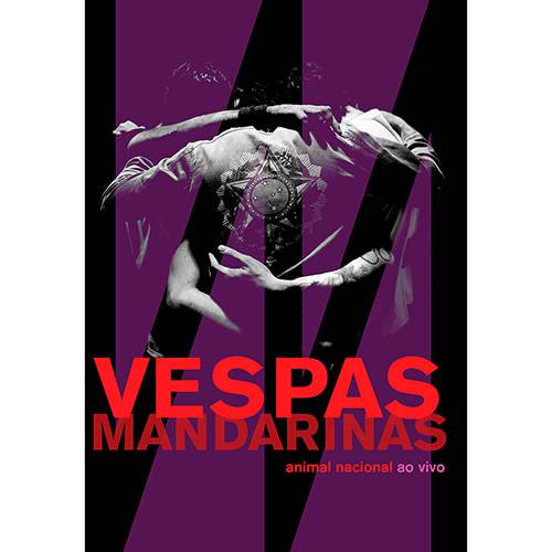 Tamanhos, Medidas e Dimensões do produto DVD - Vespas Mandarinas - Animal Nacional ao Vivo