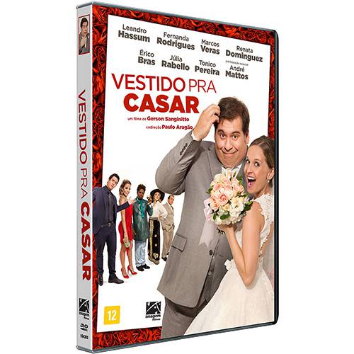Tamanhos, Medidas e Dimensões do produto DVD - Vestido Pra Casar