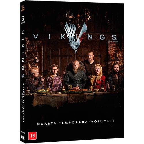 Tamanhos, Medidas e Dimensões do produto Dvd - Vikings: Quarta Temporada - Volume 1