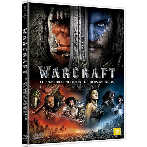 Tamanhos, Medidas e Dimensões do produto DVD - Warcraft: o Primeiro Encontro Entre Dois Mundos