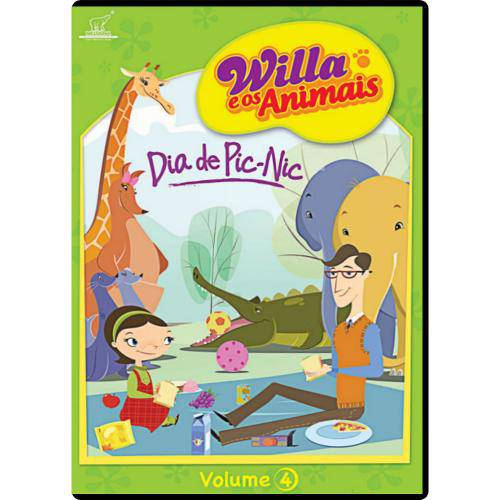 Tamanhos, Medidas e Dimensões do produto DVD Willa e os Animais - Dia de Pic-Nic - Vol. 4