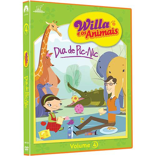Tamanhos, Medidas e Dimensões do produto DVD Willa e os Animais - Dia de Pic-Nic (Volume 4)