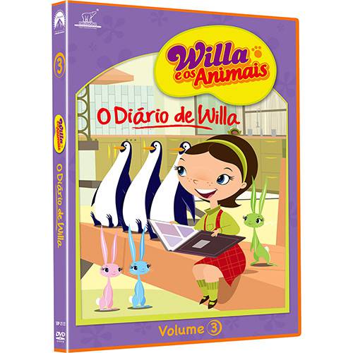 Tamanhos, Medidas e Dimensões do produto DVD Willa e os Animais Vol. 3 - o Diário de Willa