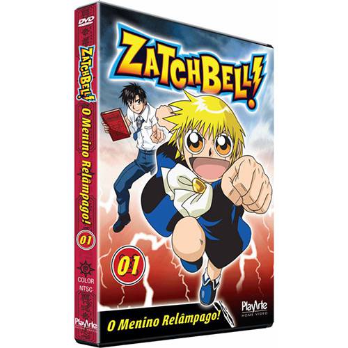 Tamanhos, Medidas e Dimensões do produto DVD Zatch Bell - Vol. 01