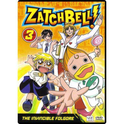 Tamanhos, Medidas e Dimensões do produto DVD Zatchbell Vol.3 - o Invencivel Folgore