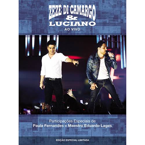 Tamanhos, Medidas e Dimensões do produto DVD Zezé Di Camargo & Luciano - 20 Anos de Sucesso (Ao Vivo)