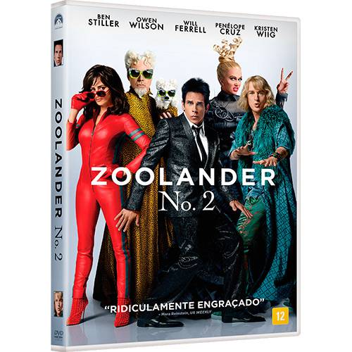 Tamanhos, Medidas e Dimensões do produto DVD - Zoolander 2