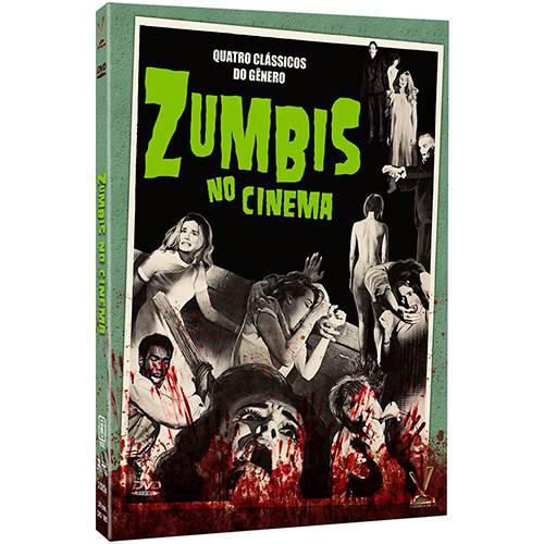 Tamanhos, Medidas e Dimensões do produto DVD - Zumbis no Cinema - Quatro Clássicos do Gênero