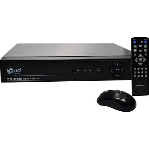 Tamanhos, Medidas e Dimensões do produto DVR Stand Alone Loud 4 Canais LD0410