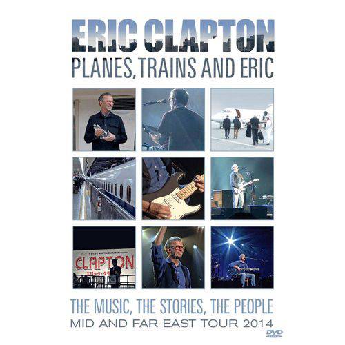 Tamanhos, Medidas e Dimensões do produto Eagle Rock - Eric Clapton - Planes, Trains And Eric - Dvd