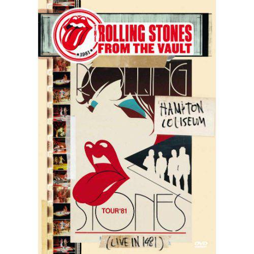 Tamanhos, Medidas e Dimensões do produto Eagle Rock - The Rolling Stones - From The Vault Hampton Coliseum - Live In 1981 - Dvd