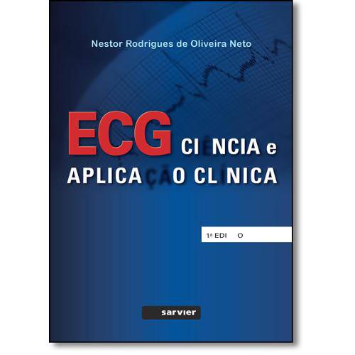 Tamanhos, Medidas e Dimensões do produto Ecg - Ciencia e Aplicacao Clinica - Sarvier