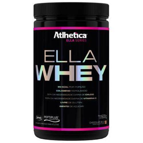 Tamanhos, Medidas e Dimensões do produto Ella Whey - Atlhetica Nutrition - Baunilha (600g)