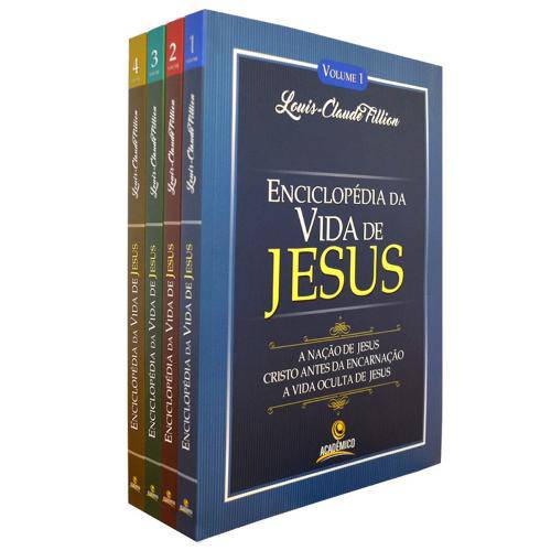 Tamanhos, Medidas e Dimensões do produto Enciclopédia da Vida de Jesus (4 Vol)