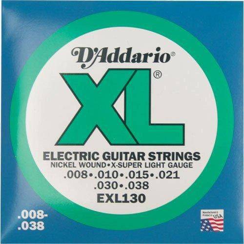 Tamanhos, Medidas e Dimensões do produto Encordoamento para Guitarra Exl130 - Daddario