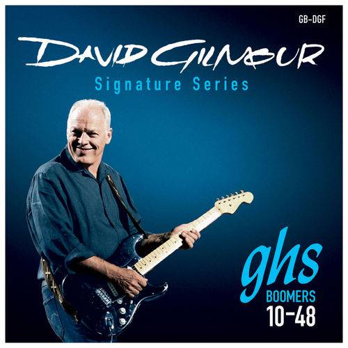 Tamanhos, Medidas e Dimensões do produto Encordoamento para Guitarra GHS David Gilmour 010 - 048 Mi Extra