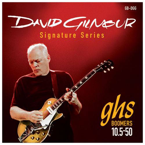 Tamanhos, Medidas e Dimensões do produto Encordoamento para Guitarra GHS David Gilmour 10.5 - 050 + Mi Extra