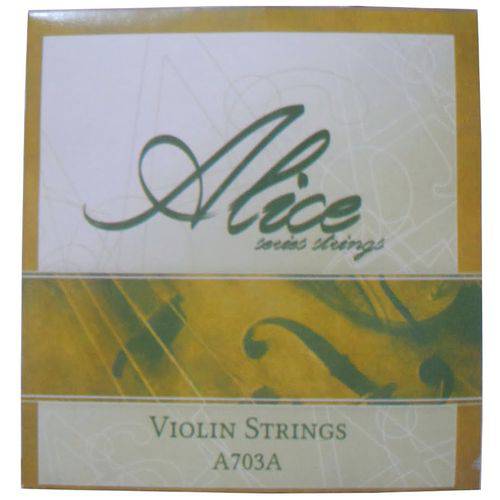 Tamanhos, Medidas e Dimensões do produto Encordoamento Violino Alice Série Strings A703a Níquel