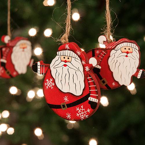 Tamanhos, Medidas e Dimensões do produto Enfeite de Árvore de Natal Trenó 3 Peças - Orb Christmas