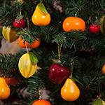 Tamanhos, Medidas e Dimensões do produto Enfeite de Árvore Laranjinhas 12 Peças Christmas Traditions