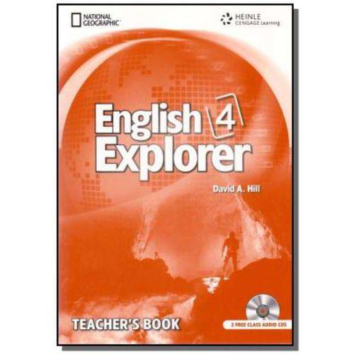 Tamanhos, Medidas e Dimensões do produto English Explorer 4 - Teachers Book + Class Audio C