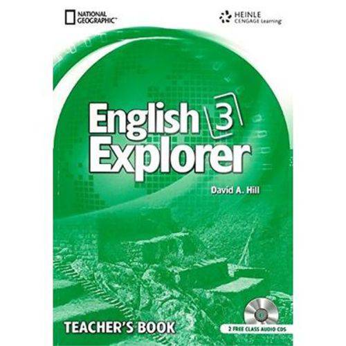Tamanhos, Medidas e Dimensões do produto English Explorer 3 - Teacher's Book + Class Cd - 1ª Ed. 2011