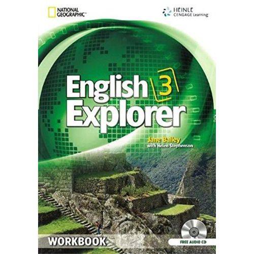 Tamanhos, Medidas e Dimensões do produto English Explorer 3 - Workbook + Cd - 1ª Ed. 2011