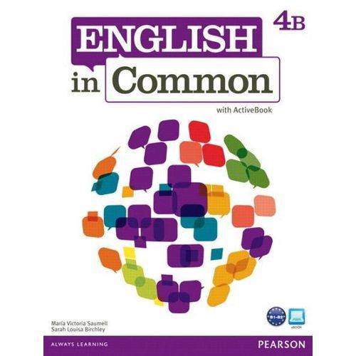 Tamanhos, Medidas e Dimensões do produto English In Common 4 B - Student Book
