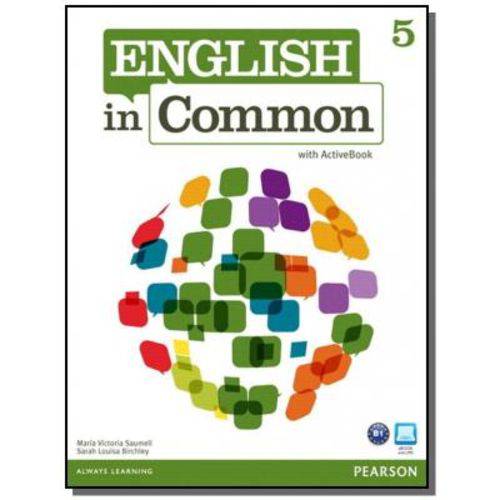 Tamanhos, Medidas e Dimensões do produto English In Common 5 Students Book With Active B01