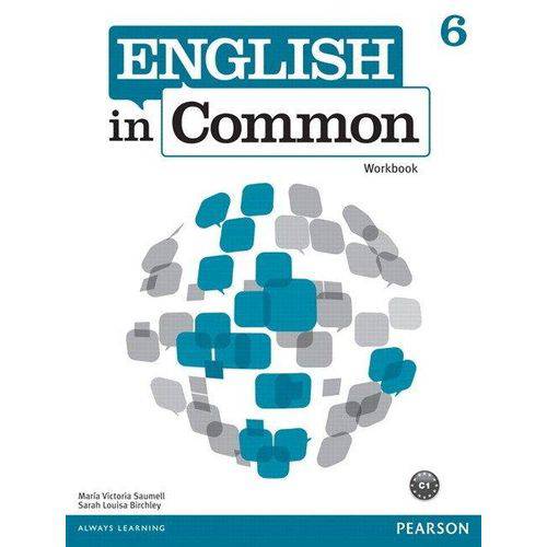 Tamanhos, Medidas e Dimensões do produto English In Common 6 - Workbook