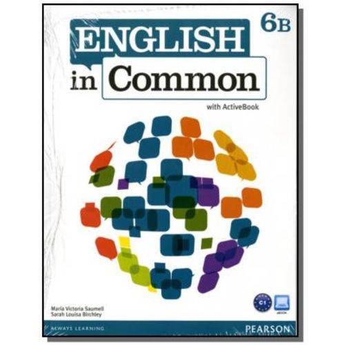 Tamanhos, Medidas e Dimensões do produto English In Common 6b Split: Student Book With Acti