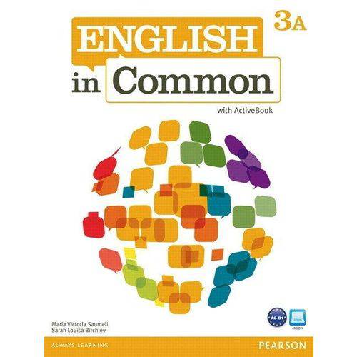 Tamanhos, Medidas e Dimensões do produto English In Common 3 a - Student Book