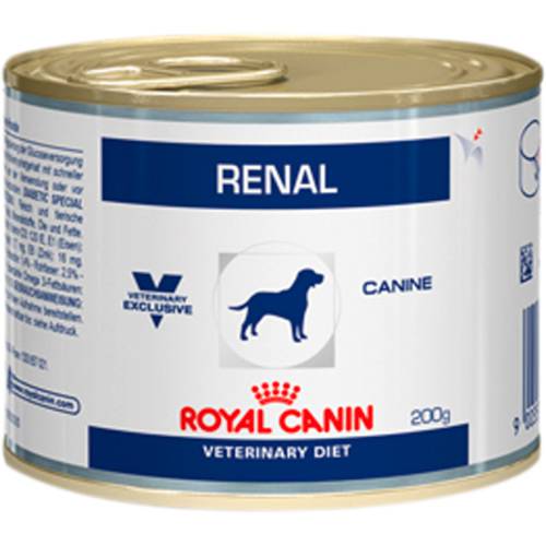 Tamanhos, Medidas e Dimensões do produto Enlatado Royal Canin para Cães com Insuficiência Renal 200g