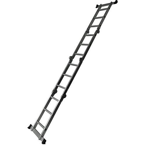 Tamanhos, Medidas e Dimensões do produto Escada de Alumínio 3,40m Multiuso - Bel Fix