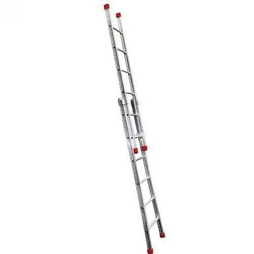 Tamanhos, Medidas e Dimensões do produto Escada de Alumínio Extensível 2 X 7 Degraus 2,40 X 3,90 M - Modelo 3 em 1 - Rotterman