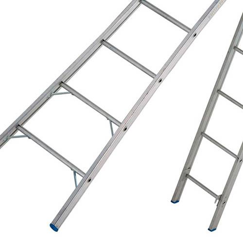 Tamanhos, Medidas e Dimensões do produto Escada Extensível em Alumínio 18 Degraus - Mor