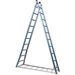 Tamanhos, Medidas e Dimensões do produto Escada Extensível 2x10 20 Degraus - Mor