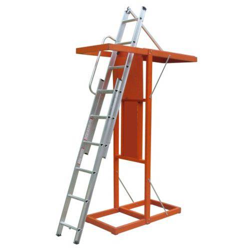 Tamanhos, Medidas e Dimensões do produto Escada Sotão Aluminio 2 Lances Até 2,90 Mts